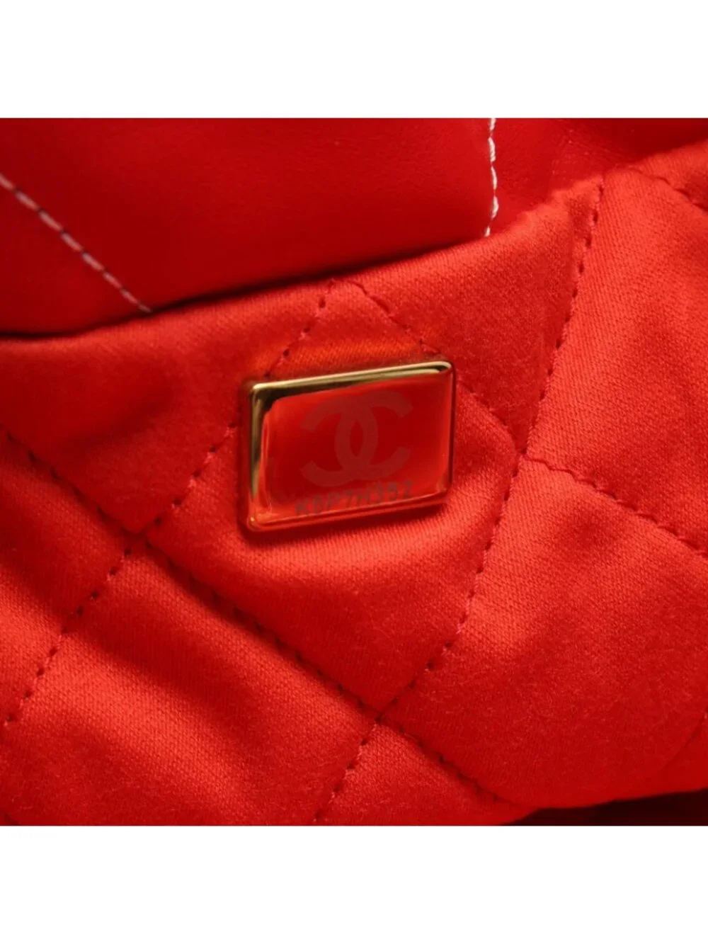 Chanel Shoulder Bag Quilted Chanel 22 Small Red Leather Chanel 22 Chain